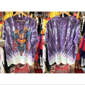 1997 DC Comics “Superman” Tie-Dye Tee